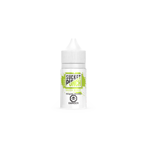 Green Burst SALT E-Liquid (30ml) - Sucker Punch