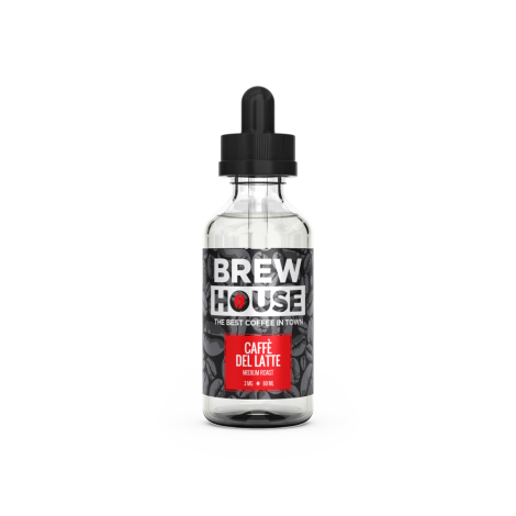 Caffe Del Latte E-Liquid (60ml) - Brew House