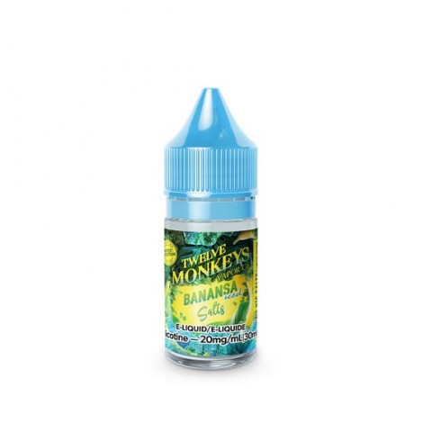 Banansa Iced SALT Twelve Monkeys E-Liquid