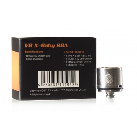 SMOK TFV8 X-Baby Brother RBA deck