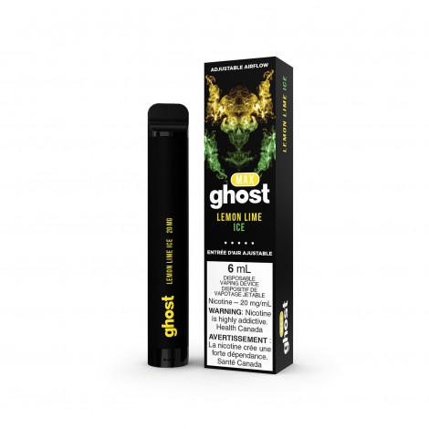 Lemon Lime Ice Ghost Max - Disposable Vape