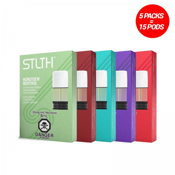 STLTH Pods – 15 Po...