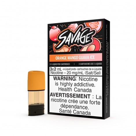 Orange Mango Guava Ice - Savage STLTH Pods