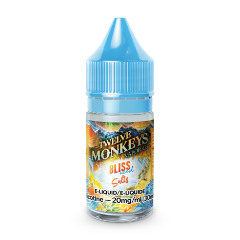 Bliss Iced SALT - Twelve Monkeys E-Liquid